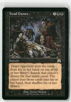 Head Games 155 Rare Onslaught Magic: The Gathering Lightly Played - Image 1