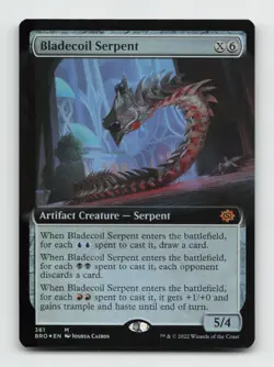Bladecoil Serpent M The Brothers' War 229 NMFoil - Image 1