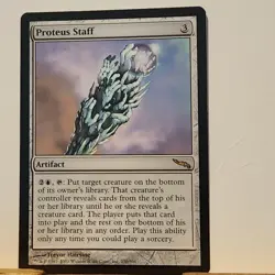 Proteus Staff - Mirrodin MTG Magic the Gathering - Image 1