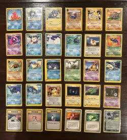 Vintage Pokemon Lot (30 Cards) WOTC & EX Era Dark Octillery Golduck Totodile - Image 1
