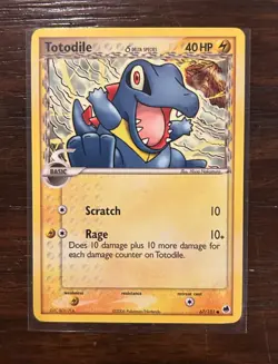 Vintage Pokemon Lot (30 Cards) WOTC & EX Era Dark Octillery Golduck Totodile - Image 3