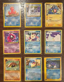 Vintage Pokemon Lot (30 Cards) WOTC & EX Era Dark Octillery Golduck Totodile - Image 5