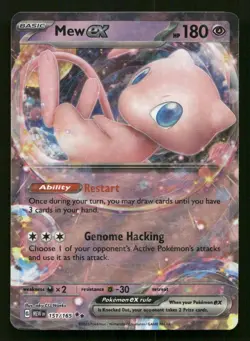 Mew ex 151/165 151 Double Rare Holo Near Mint - Image 1