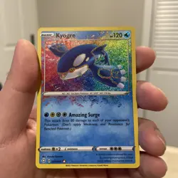 Kyogre (Amazing Rare) 021/072 Pokemon Sword & Shield Shining Fates (NEAR MINT) - Image 1