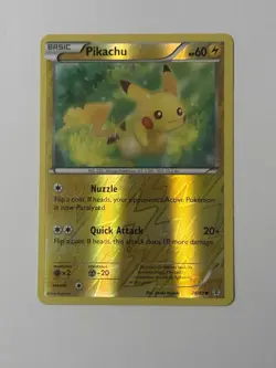 Pokemon Pikachu TCG Reverse Holo Card 26/83 Generations NM - Image 1