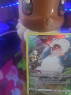 Snorlax 55/78 Pokemon GO Holo Rare Holo 150 HP Basic Pokemon TCG 2022 - Image 2