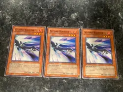 3X Second Booster TSHD-EN006 - Yugioh Yu Gi Oh! 3 Playset 1st Edition - Image 1