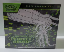 Pokemon TCG Mega Evolution Perfect Order Elite Trainer Box ETB New Sealed - Image 1