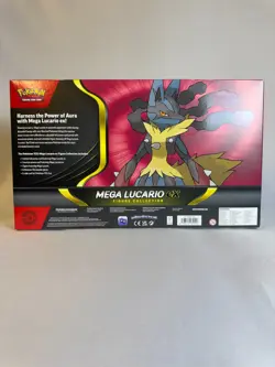 Pokemon TCG Mega Lucario Ex Figure Collection Box Brand New Factory Sealed - Image 2
