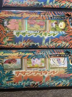 Pokemon- Southern Islands Japanese Sealed Pack Set 6x (1998) Complete - Image 4
