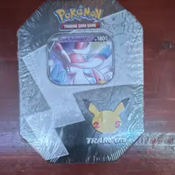 The Pokemon Company Int’l Pokemon TCG Celebrations Dark Sylveon V Tin 2021 - Image 1