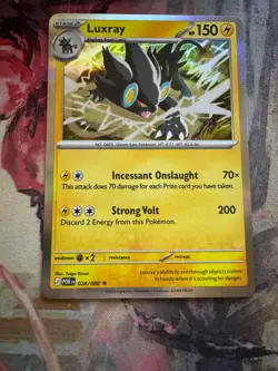 Luxray 028/088 Rare Perfect Order Pokemon Taiga Kasai Holo Near Mint - Image 1