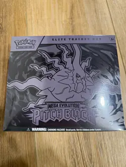 Pokemon TCG Mega Evolution Pitch Black Elite Trainer Box ETB Factory Sealed New - Image 1