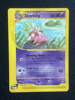Pokemon TCG Slowking 034/147 Aquapolis Non-Holo Rare (English) - LP - Image 2
