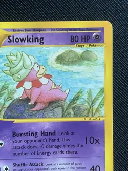 Pokemon TCG Slowking 034/147 Aquapolis Non-Holo Rare (English) - LP - Image 4