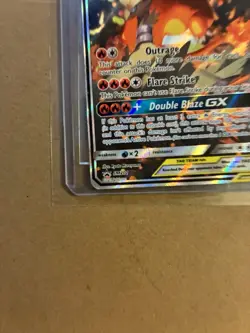Pokemon TCG Reshiram & Charizard Tag Team GX SM201 Holo Promo Card - Image 3