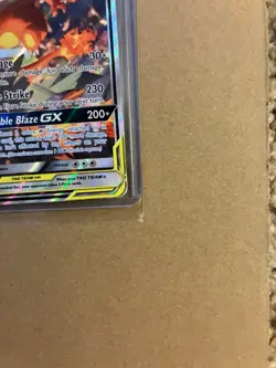 Pokemon TCG Reshiram & Charizard Tag Team GX SM201 Holo Promo Card - Image 4