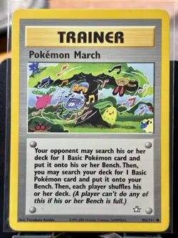Pokemon March - REG - Pokemon TCG - Neo Genesis - 102/111 - COMMON ~ LP - Image 1