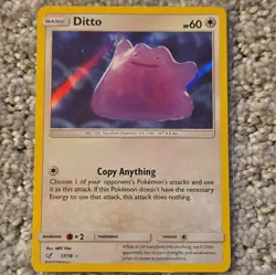 Ditto 17/18 Detective Pikachu Holo Rare EN - Image 1