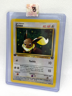 Eevee Rocket Set 55/82 First Edition Pokemon Trading Card - Image 4
