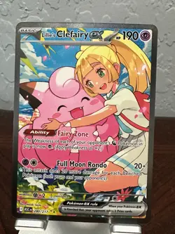 Pokemon Lillie's Clefairy ex 280/217 Ascended Heroes SIR - PSA10 CANDIDATE - Image 1