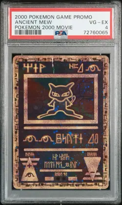 PSA 4 2000 Pokemon The Movie Ancient Mew WOTC Promo Exclusive Holo - Image 1