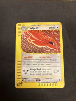 Pokemon TCG Pidgeot 23/165 Reverse Holo Rare Expedition Base Set - Image 4