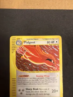 Pokemon TCG Pidgeot 23/165 Reverse Holo Rare Expedition Base Set - Image 5