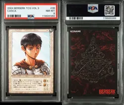 PSA8 2004 Berserk Trading Card Game Volume3 06 Casca - Image 3