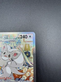 Pokemon TCG Cinccino ex 119/086 Chaos Rising Full Art Holo Rare 240 HP 2024 EN - Image 4