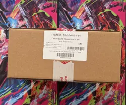 Pokemon Pitch Black Elite Trainer Box ETB - 10x SEALED CASE - Image 1