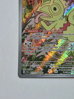 Pokemon TCG Kecleon 213/191 Illustration Rare Full Art Holo SSP English 2024 - Image 3
