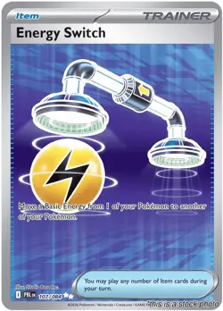 Energy Switch Ultra Rare Holofoil NM [ME05: Pitch Black - 107/084] - Image 1