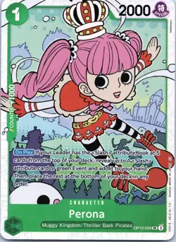Perona Foil SR Legacy of the Master OP12-034 NM - Image 1
