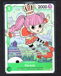 Perona OP12 OP12-034 SR Foil Character Legacy of the Master NM - Image 1