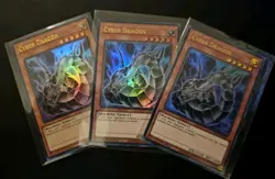 3x Cyber Dragon (Alt Art) Ultra Rare BLC1 Playset Yugioh - Image 1