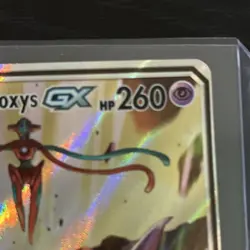 The Pokemon Company Pokemon TCG Espeon & Deoxys GX SM240 Promo TAG TEAM Holo - Image 3