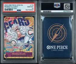 2023 ONE PIECE MONKEY D LUFFY OP05-119 AWAKENING OF THE NEW ERA ALTERNATE ART - Image 3
