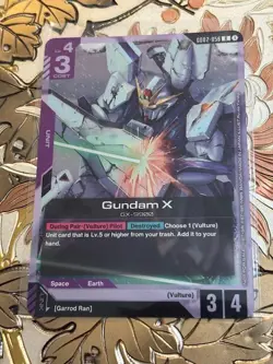 Gundam Card Game Gundam X () Store Tournament Participant GD02-056 - Image 1