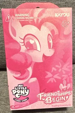 KAYOU My Little Pony Card Game Friendships Begin Pinkie Pie Starter Deck 70 - Image 1