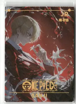 SANJI JR JR-016 THICK One Piece Anime Collectible Card - Image 1