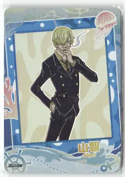 SANJI R NO.5-025 THICK One Piece Anime Collectible Card - Image 1