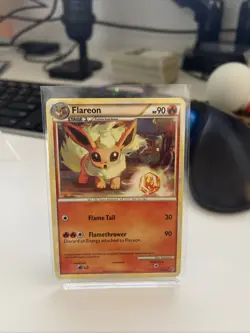 2010 Pokemon TCG #26/90 Flareon MP Pokemon Card - Near Mint - Image 1