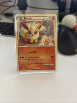 2010 Pokemon TCG #26/90 Flareon MP Pokemon Card - Near Mint - Image 3