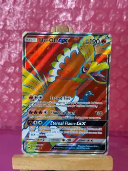 Ho-Oh GX - 131/147 - Burning Shadows - Pokemon TCG Card NM Full Art Ultra Rare - Image 1