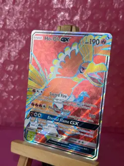 Ho-Oh GX - 131/147 - Burning Shadows - Pokemon TCG Card NM Full Art Ultra Rare - Image 2