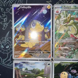 Pokemon TCG Illustration Rare Card Lot Of 8 - IR Mixed S&V-Mega Cards English - Image 3