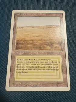 Magic the Gathering Savannah Revised Edition Regular Card - Image 1