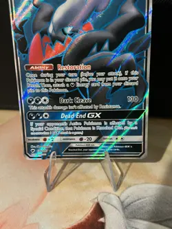 Darkrai GX 139/147 Full Art Ultra Rare Crimson Invasion Pokemon Card NM - Image 3