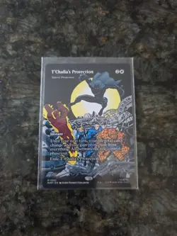 MTG Marvel Super Heroes T'Challa's Protection Showcase 0051 Non-Foil - Image 1